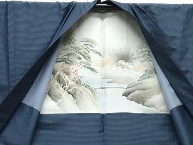 平和屋着物●男性　本場大島紬　アンサンブル　100亀甲　総詰め　井田哲則作　証紙付き　正絹　逸品　CAAY9600th 平和屋着物○男性 本場大島紬 アンサンブル 100亀甲 総詰め 井田哲則作