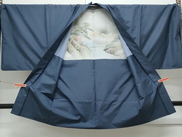 平和屋着物●男性　本場大島紬　アンサンブル　100亀甲　総詰め　井田哲則作　証紙付き　正絹　逸品　CAAY9600th 平和屋着物○男性 本場大島紬 アンサンブル 100亀甲 総詰め 井田哲則作