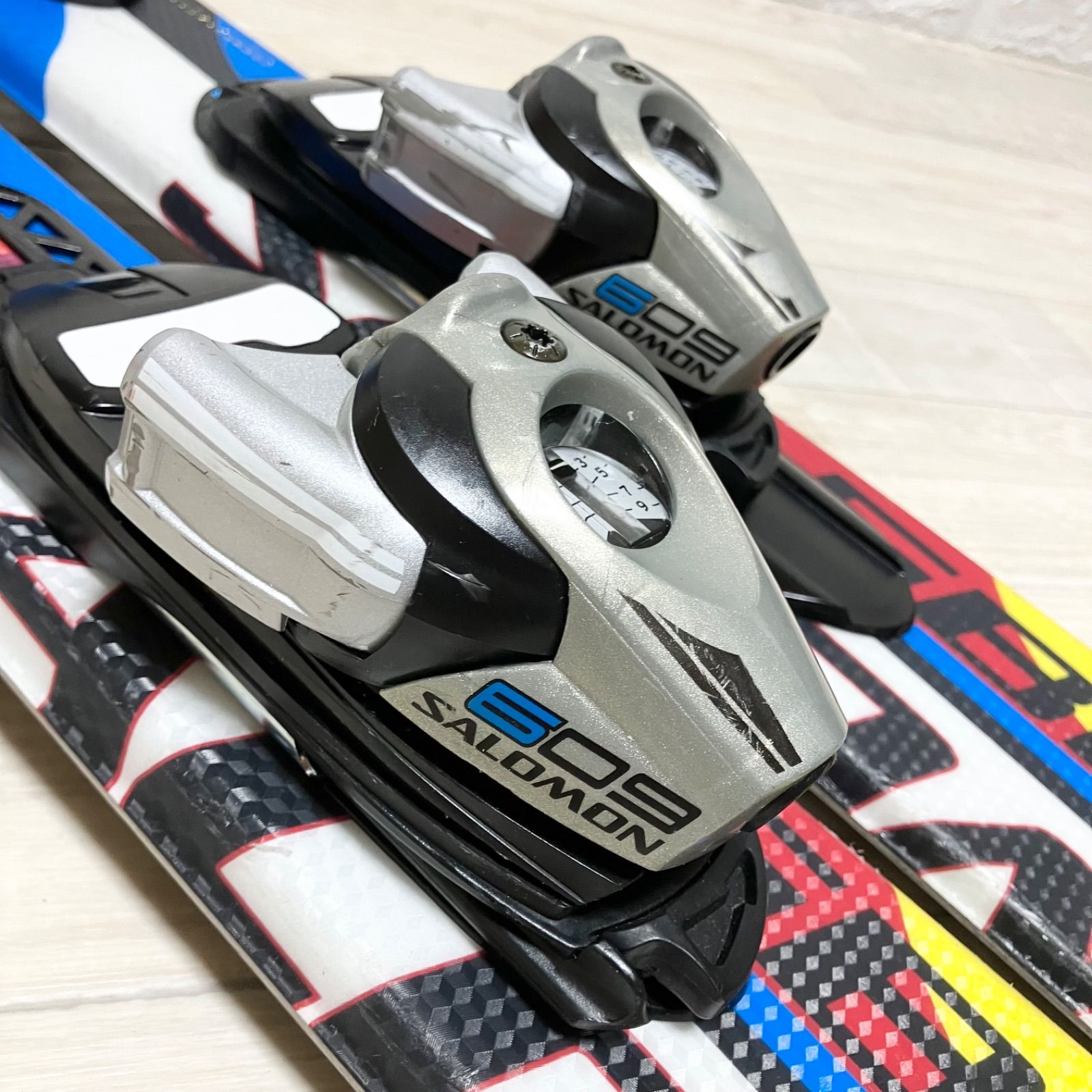 サロモン S-BOARD 99 ショートスキー ビンディング付き 99cm - メルカリ