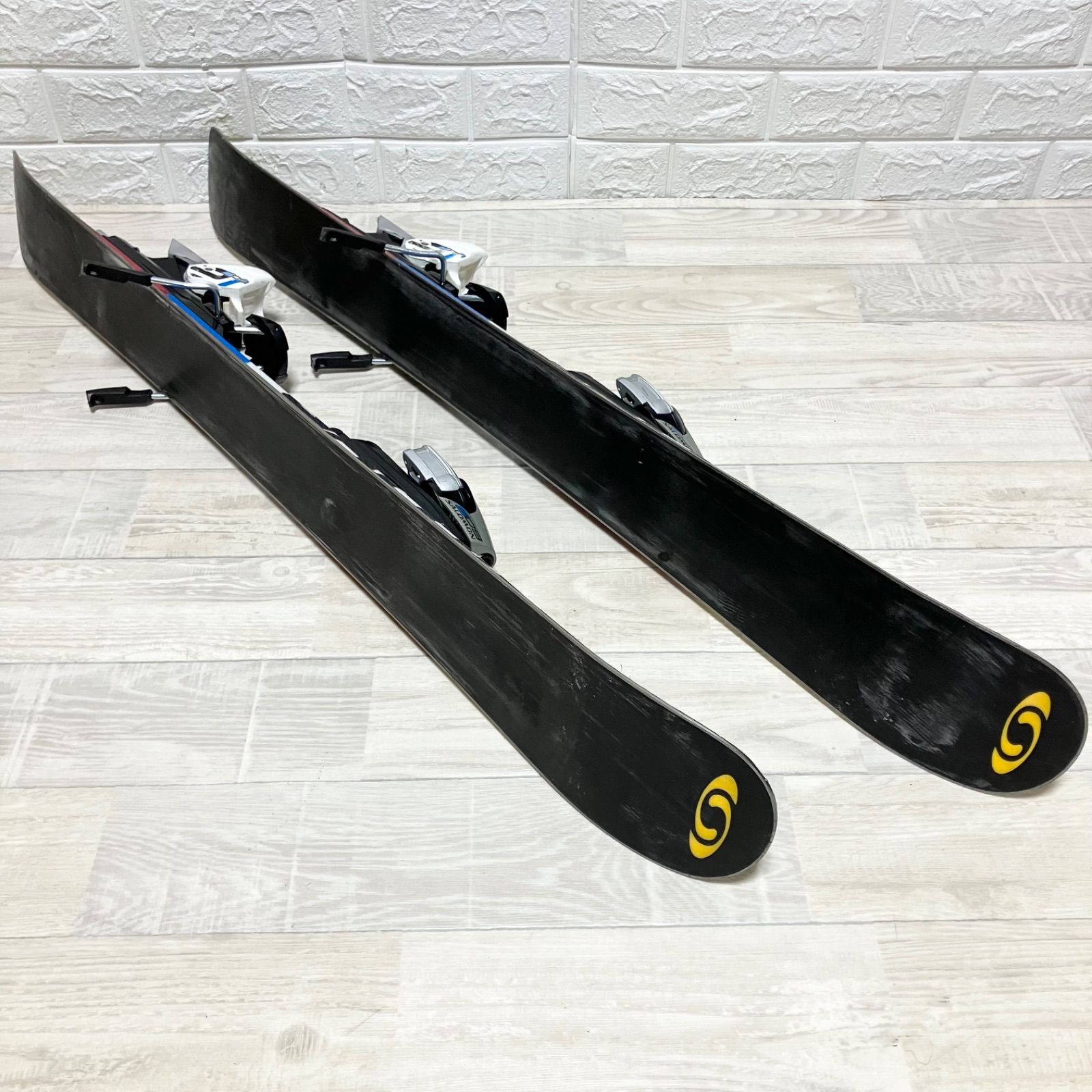 サロモン S-BOARD 99 ショートスキー ビンディング付き 99cm - メルカリ