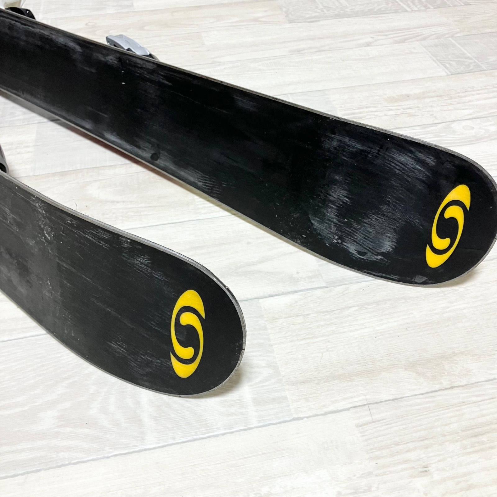 サロモン S-BOARD 99 ショートスキー ビンディング付き 99cm - メルカリ