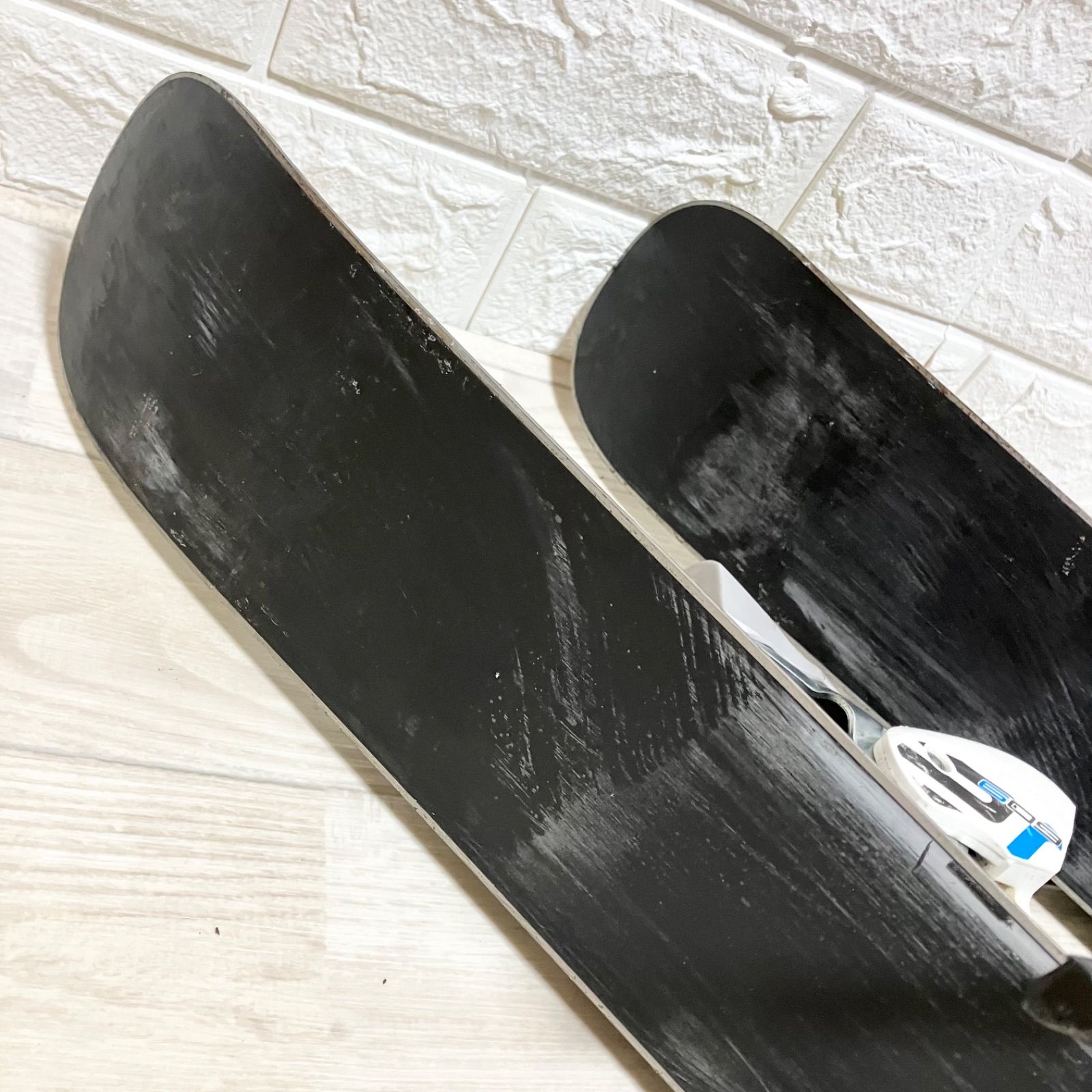 サロモン S-BOARD 99 ショートスキー ビンディング付き 99cm - メルカリ
