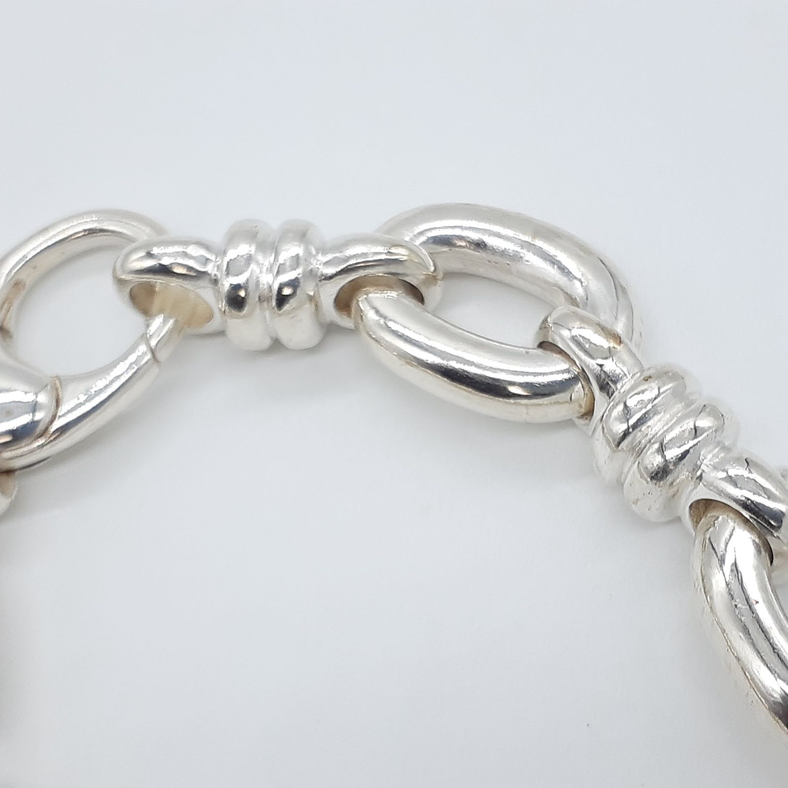 未使用　スタージュエリー　オーバル　ブレスレット　シルバー　925 STAR JEWELRY スタージュエリー ブレスレット シルバー SILVER 925