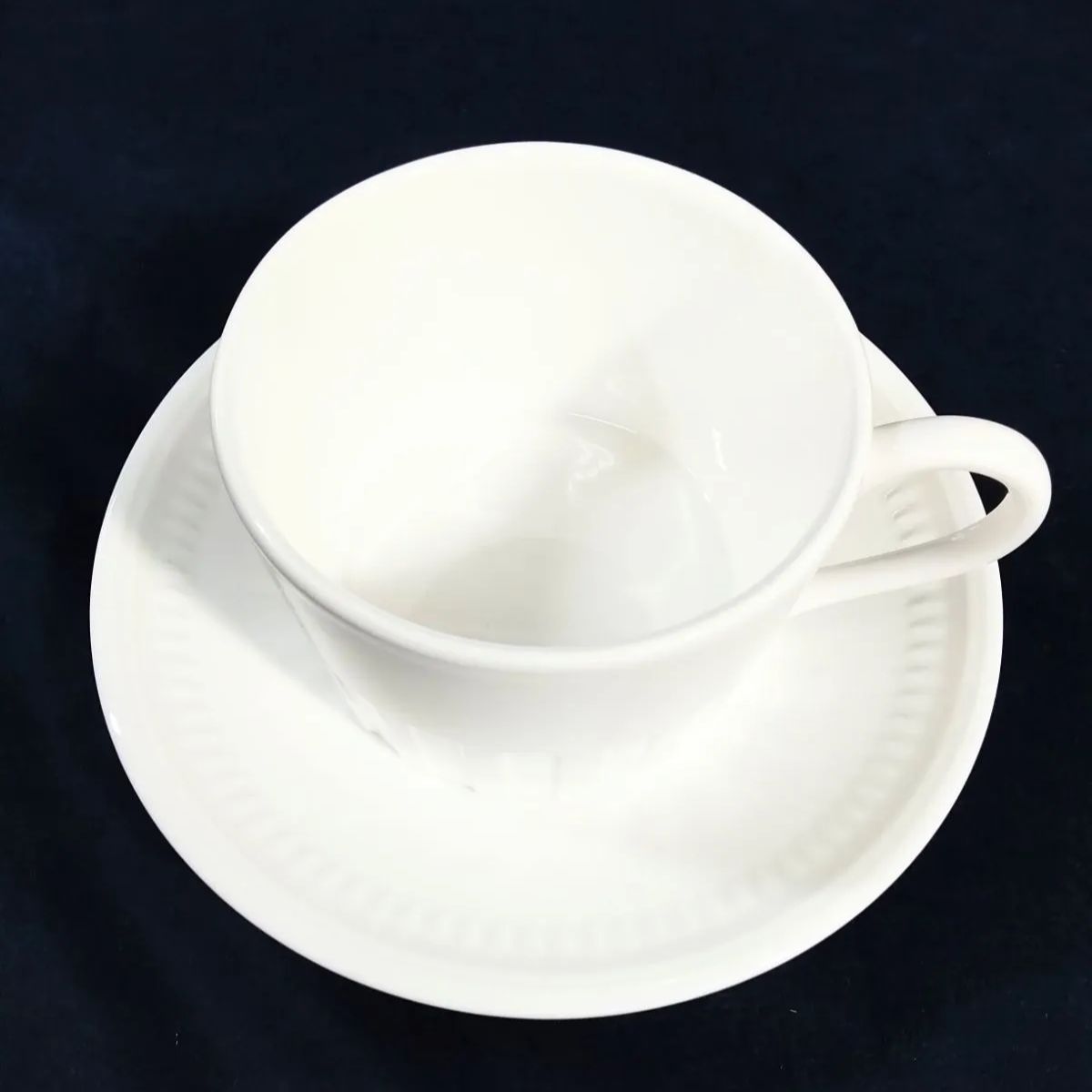 開封済み・未使用】WEDGWOOD コロシアム ペアカップ＆ソーサーセット 