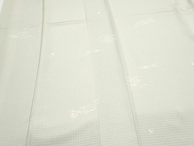 平和屋着物○上質な小紋 溢れ松葉 金彩 三越扱い 正絹 逸品 CAAZ8822th