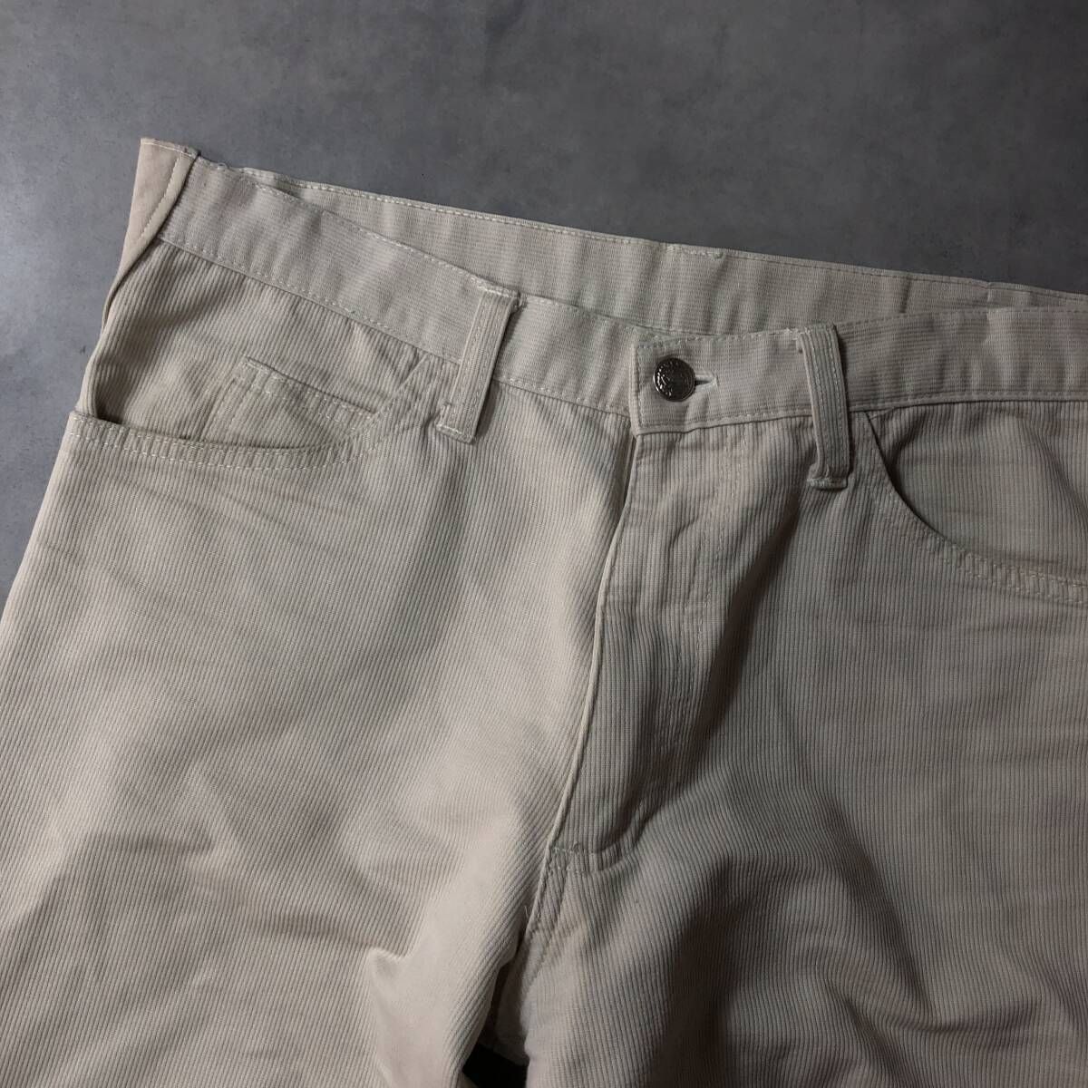 イエローラット　yellowrat ピケパンツ　ノースフェイス GQ3546◇yellowrat：ピケパンツ◇オフホワイト系 ＵＳＡ製 イエロー