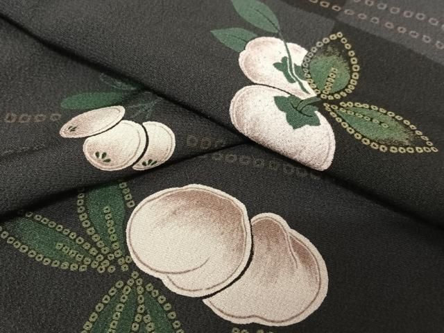 平和屋着物●撫松庵　小紋　成り物　洗える着物　AABC4840zg 平和屋着物○撫松庵 小紋 成り物 洗える着物 AABC4840zg - メルカリ