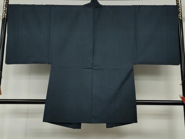 平和屋着物○男性 本場大島紬 アンサンブル 100亀甲 総詰め 正絹 逸品