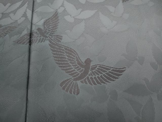 平和屋着物○染色作家 斉藤三才 訪問着 三才鳥 暈し染め 正絹 逸品