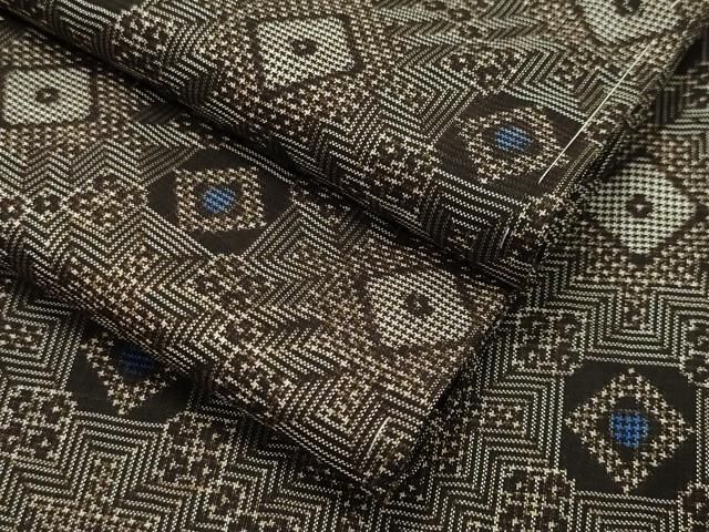 平和屋着物○本場大島紬 龍郷絣 正絹 逸品 未使用 CAAY8377gh - メルカリ