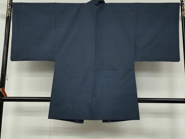 平和屋着物○男性 本場大島紬 アンサンブル 吉祥文 富山織物謹製 証紙  