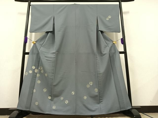 平和屋着物▽訪問着　単衣　花丸文　洗える着物　AABC7499jh 平和屋着物▽訪問着 単衣 花丸文 洗える着物 AABC7499jh - メルカリ