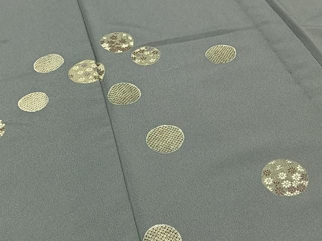 平和屋着物▽訪問着 単衣 花丸文 洗える着物 AABC7499jh - メルカリ