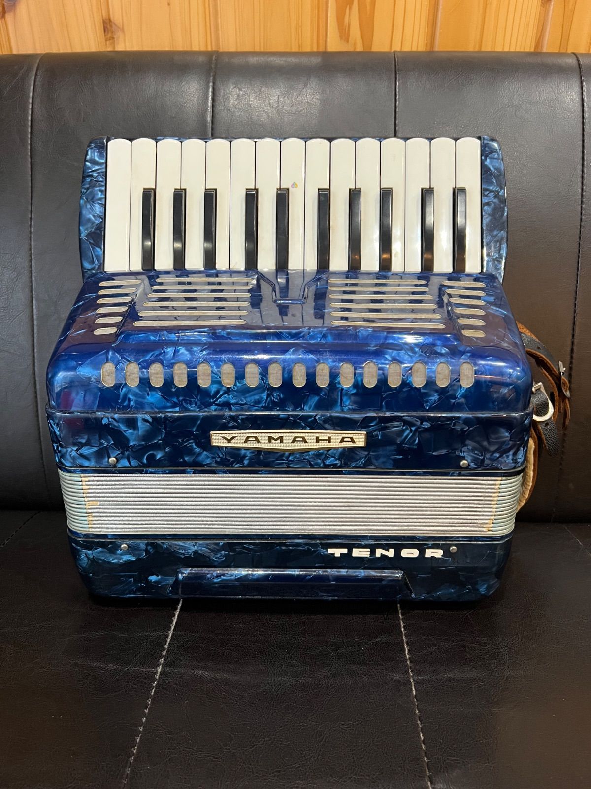 YAMAHA アコーディオン YAMAHA/アコーディオン】TENOR レトロブルー 25鍵 レトロ - メルカリ