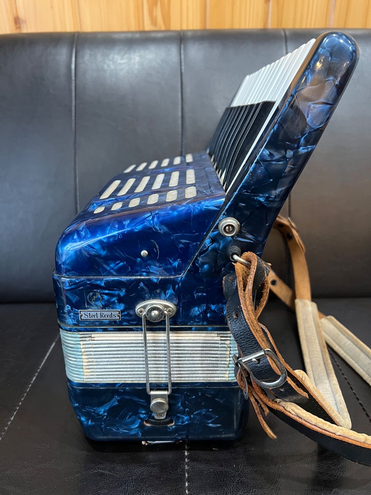 YAMAHA/アコーディオン】TENOR レトロブルー 25鍵 レトロ - メルカリ