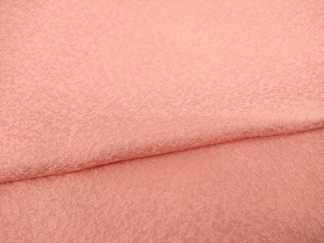 上質な色無地 甚三紅色