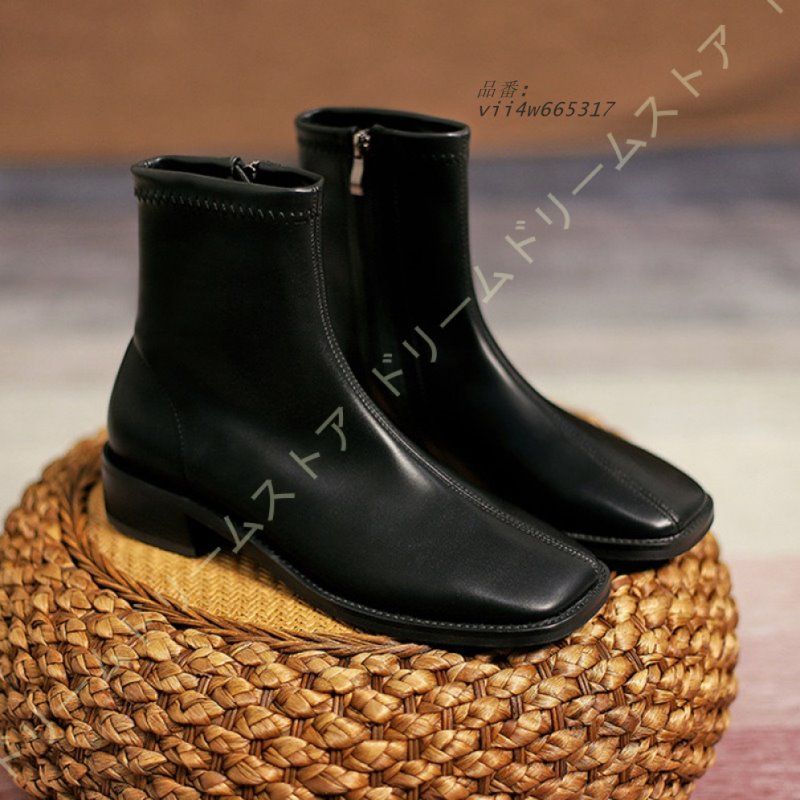 ショートブーツ レディース