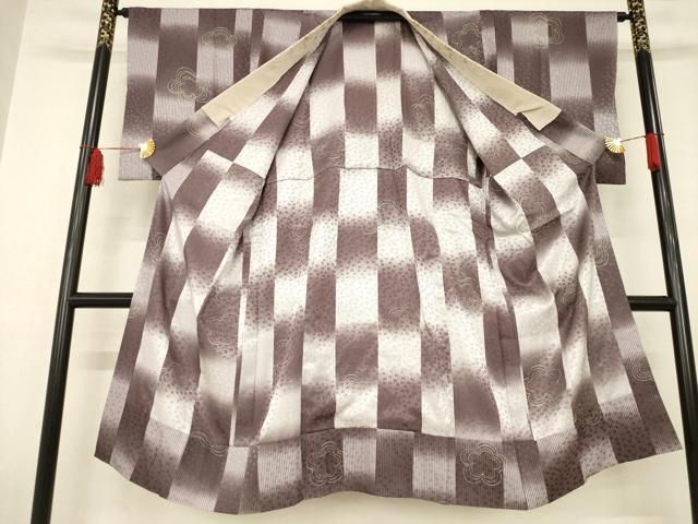 平和屋着物●長襦袢　無双仕立て　市松花文　正絹　逸品　AABC8119ck 平和屋着物○長襦袢 無双仕立て 市松花文 正絹 逸品 AABC8119ck - メルカリ