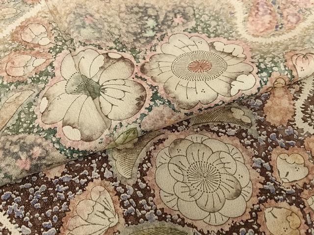 平和屋着物○豪華振袖 辻が花 絞り 暈し染め 金彩 正絹 逸品