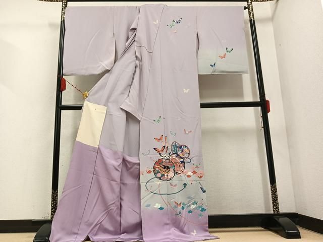 平和屋着物○十日町 加賀草木友禅の第一人者 田村哲彦 色