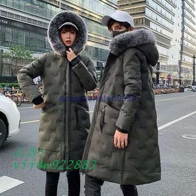ダウンコート メンズ レディース フード付き フェイクファー ロングコート ペアルック カップル 防寒 あったか 厚手 アウター ダウンジャケット vii4w922883