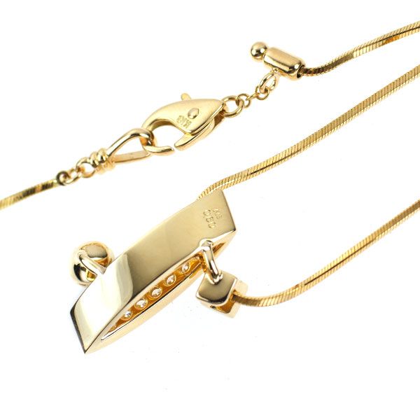 小寺智子 K18YG ダイヤモンド ペンダントネックレス 0.60ct - メルカリ