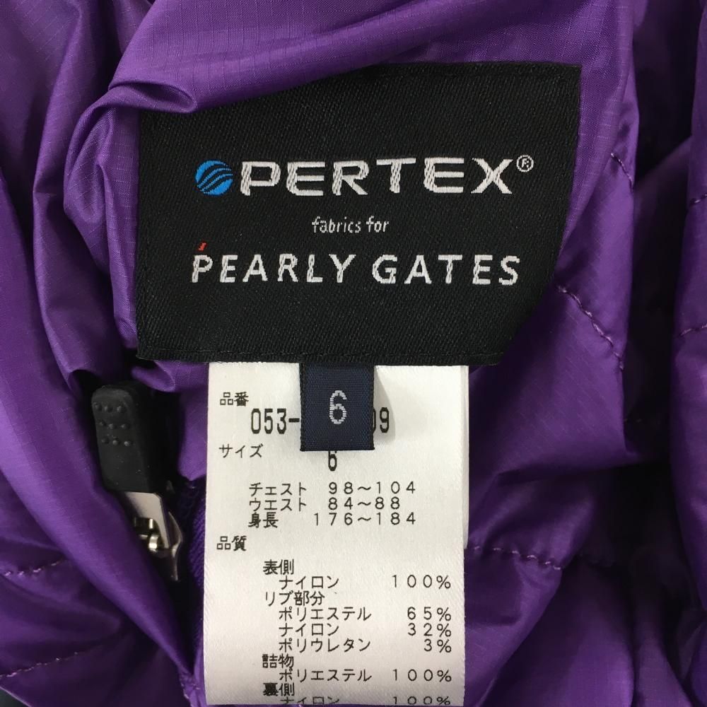 お値下げしました!パーリーゲイツ中綿リバーシブルジャケット4 パーリーゲイツ 4WAYリバーシブル中綿ジャケット 白 裏グレー