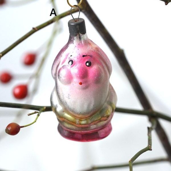 希少なヴィンテージ】1930-40年代 ポーランド製ボンブキ（吹きガラス