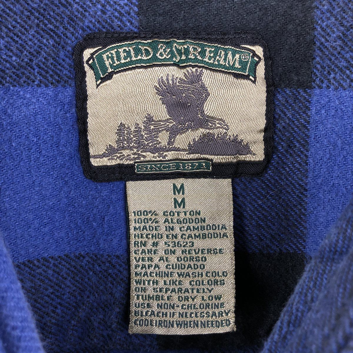 古着 FIELDNu0026STREAM バッファローチェック 長袖 フランネルチェックシャツ メンズM相当/eaa592333 古着 フィールドアンドストリーム FIELD\u0026STREAM バッファローチェック 古着 ザ・ノースフェイス THE NORTH FACE マウンテンガイドジャケット