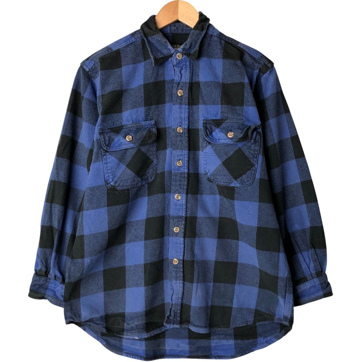 古着 FIELDNu0026STREAM バッファローチェック 長袖 フランネルチェックシャツ メンズM相当/eaa592333 FIELD\u0026STREAMバッファローチェックフランネルシャツ黒グリーン 古着 ザ・ノースフェイス THE NORTH FACE マウンテンガイドジャケット