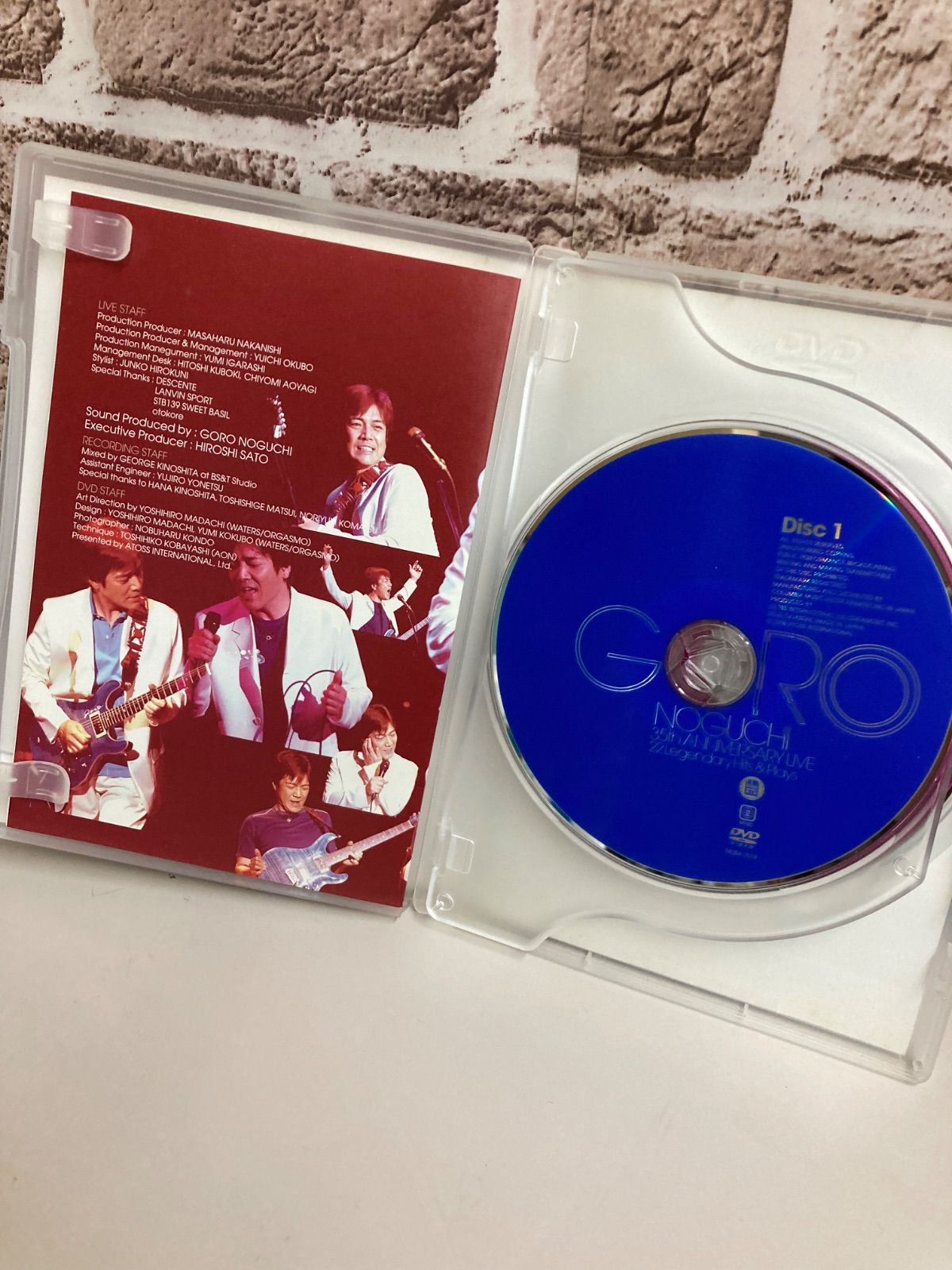 GORO NOGUCHI 35th ANNIVERSARY LIVE 22legendary Hits&Plays 野口五郎