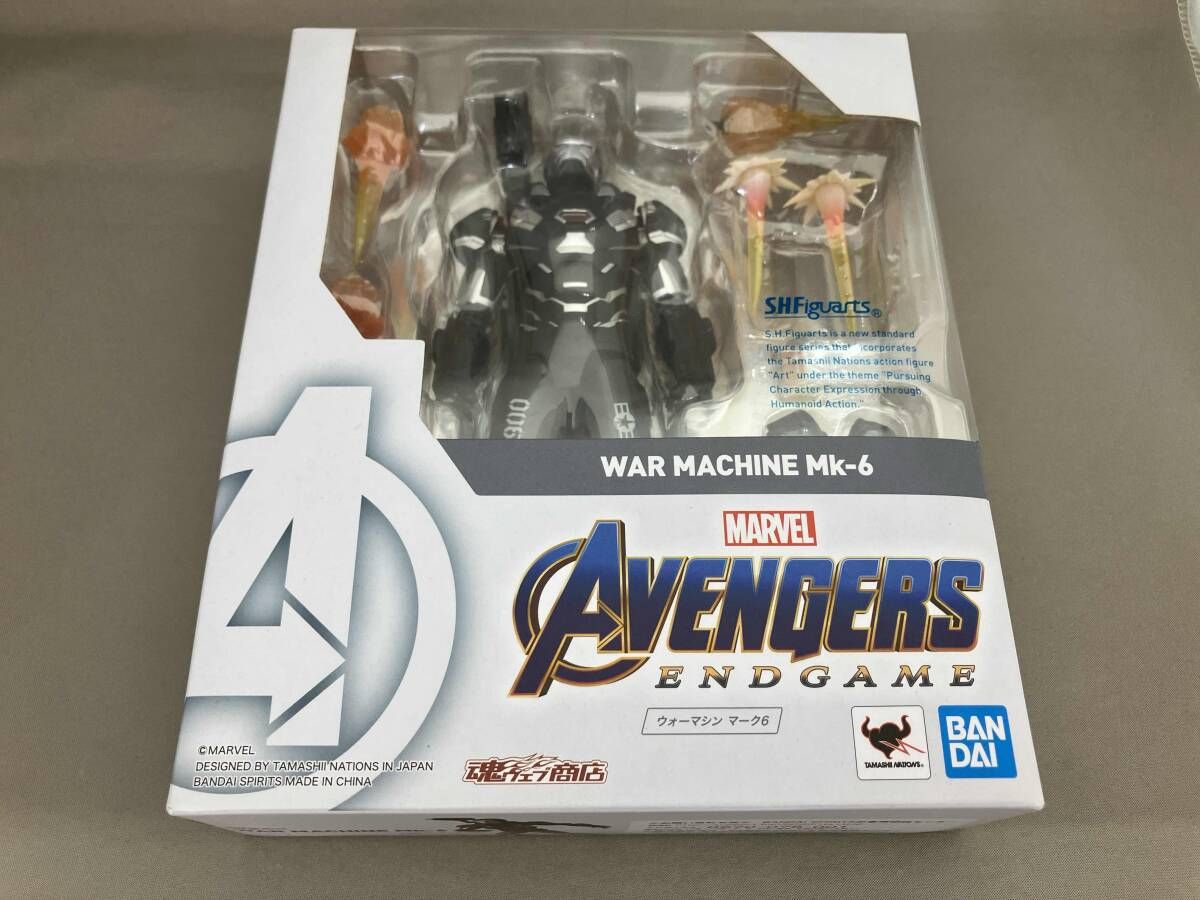 S.H.Figuarts ウォｰマシン マｰク6(アベンジャｰズ/エンドゲｰム) 魂