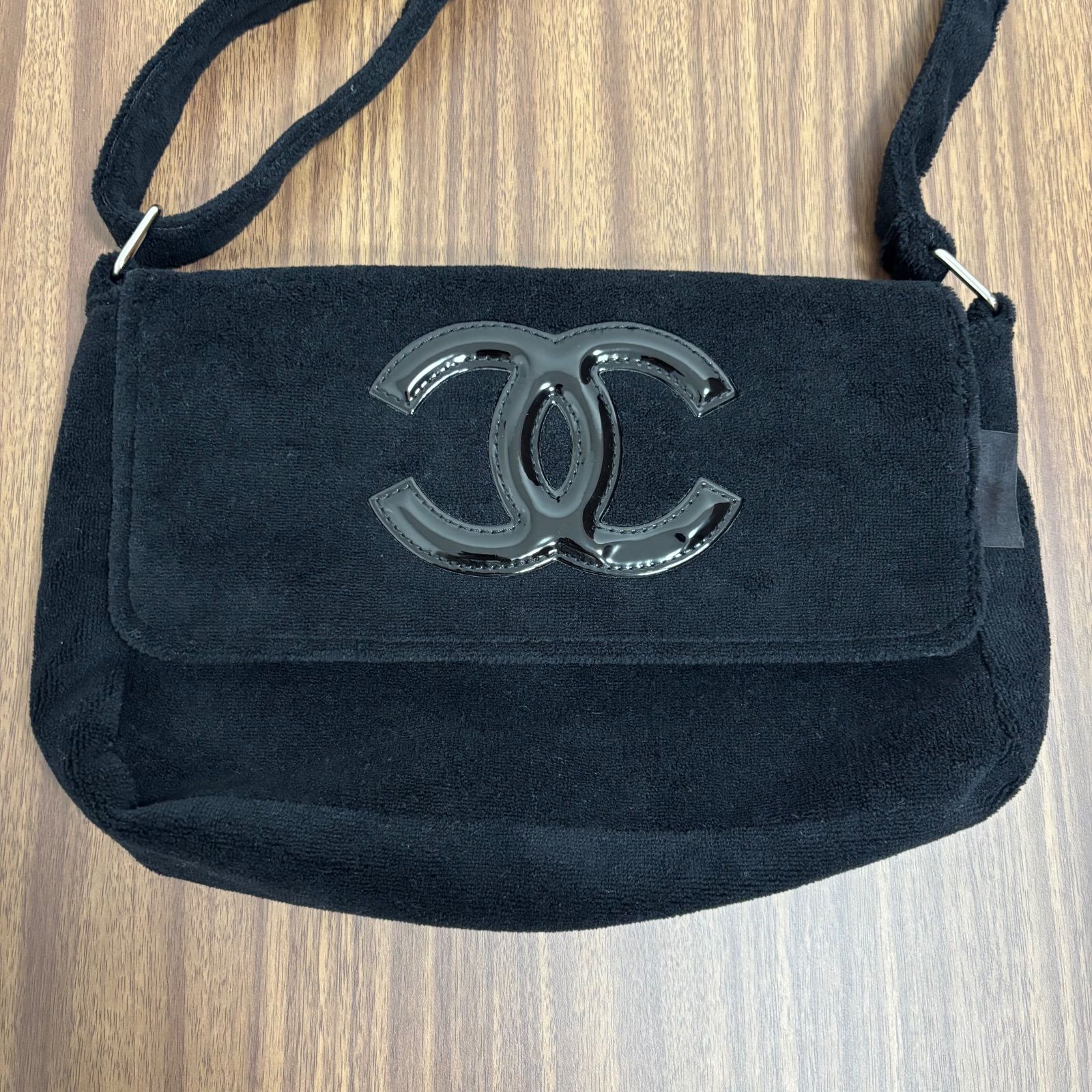 ☆CHANEL シャネル ノベルティ ショルダーバッグ PRECISION ブラック