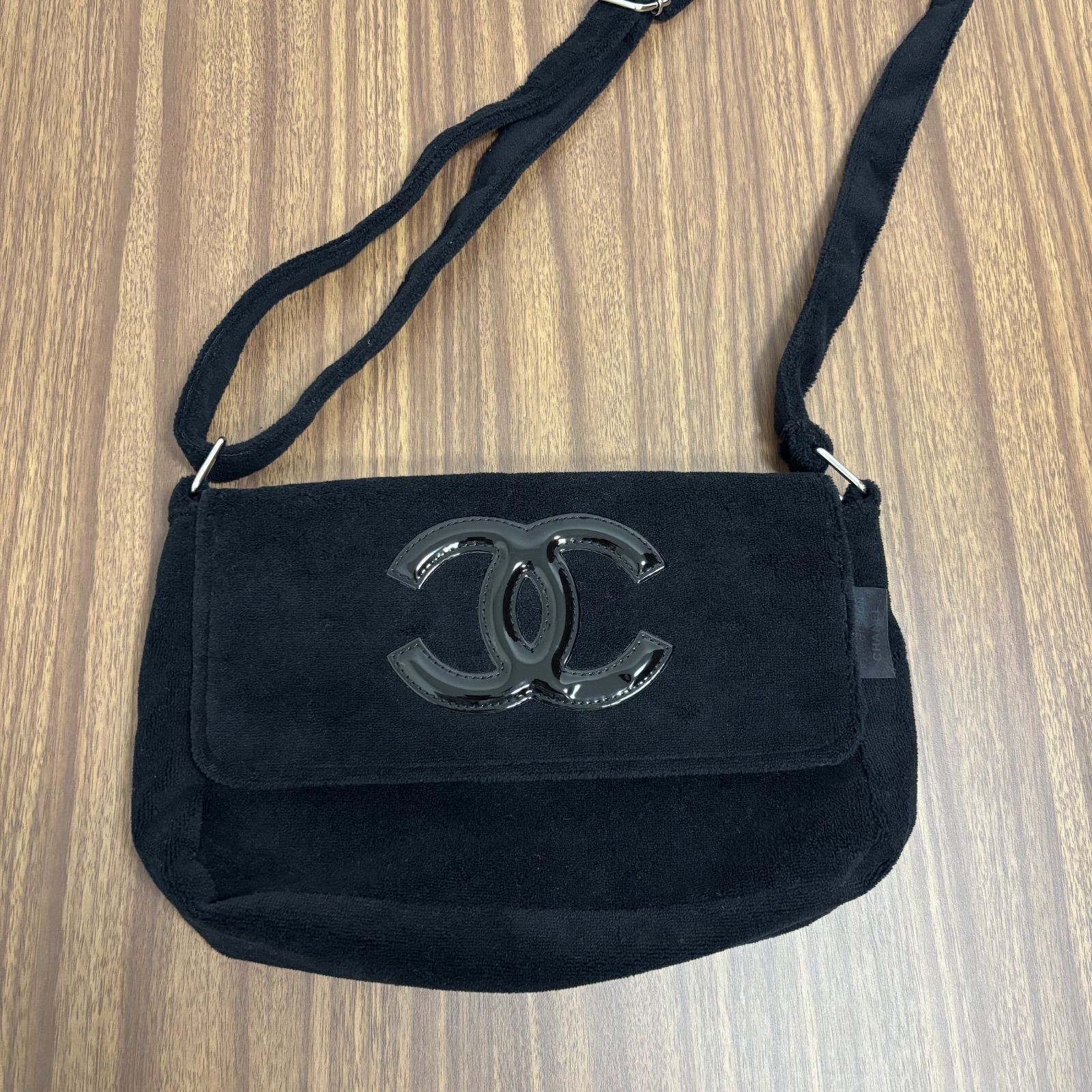 ☆CHANEL シャネル ノベルティ ショルダーバッグ PRECISION ブラック