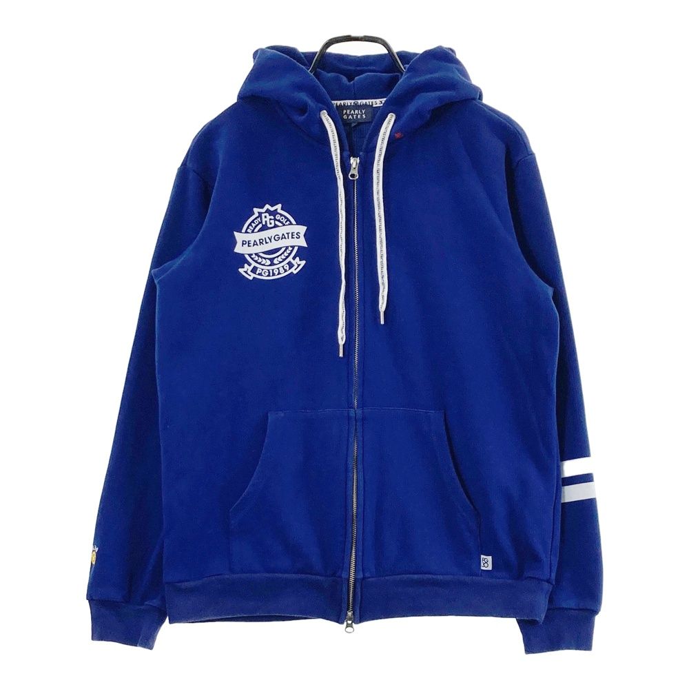 パーリーゲイツ★ストレッチ★ダブルジップパーカー【メンズ サイズ4（M）】 パーリーゲイツ☆ストレッチ☆ダブルジップパーカー【メンズ サイズ4