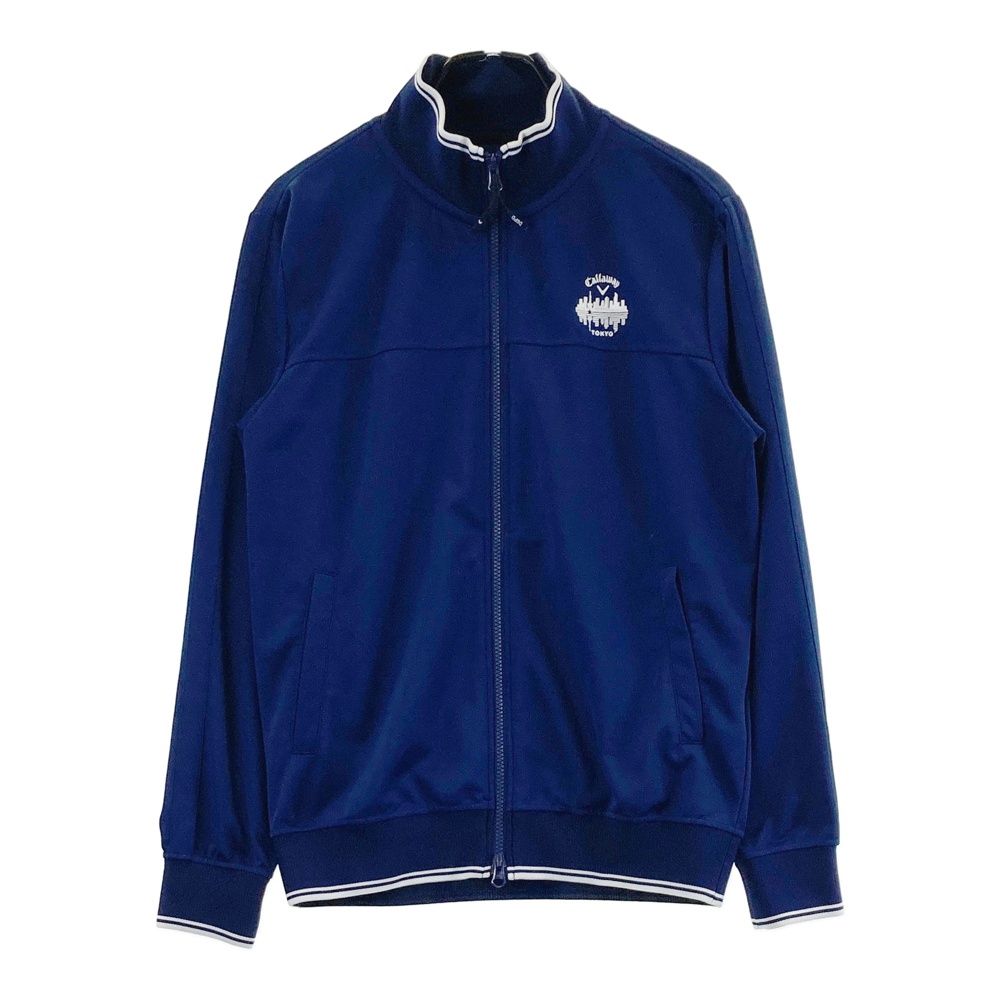 サイズ：L CALLAWAY キャロウェイ ジップジャケット ネイビー系