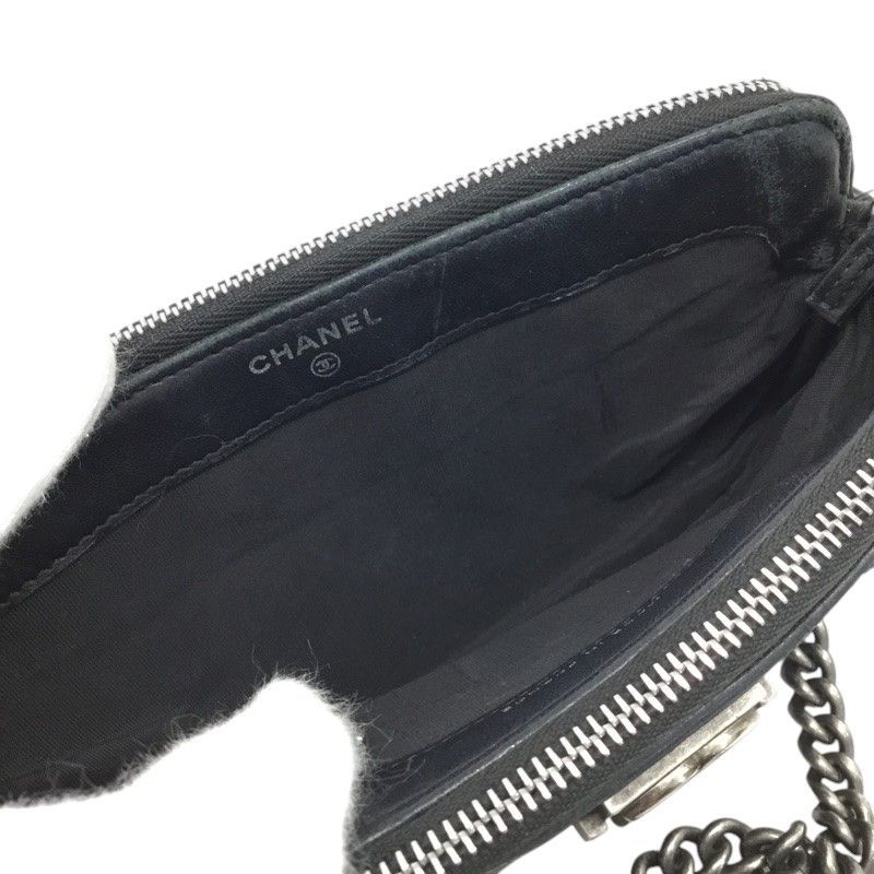 CHANEL【シャネル】ボーイシャネル チェーンショルダー ウォレット