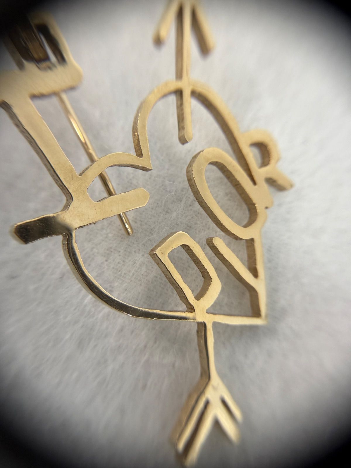 ヴィンテージ品】 Christian Dior クリスチャン ディオール ハート