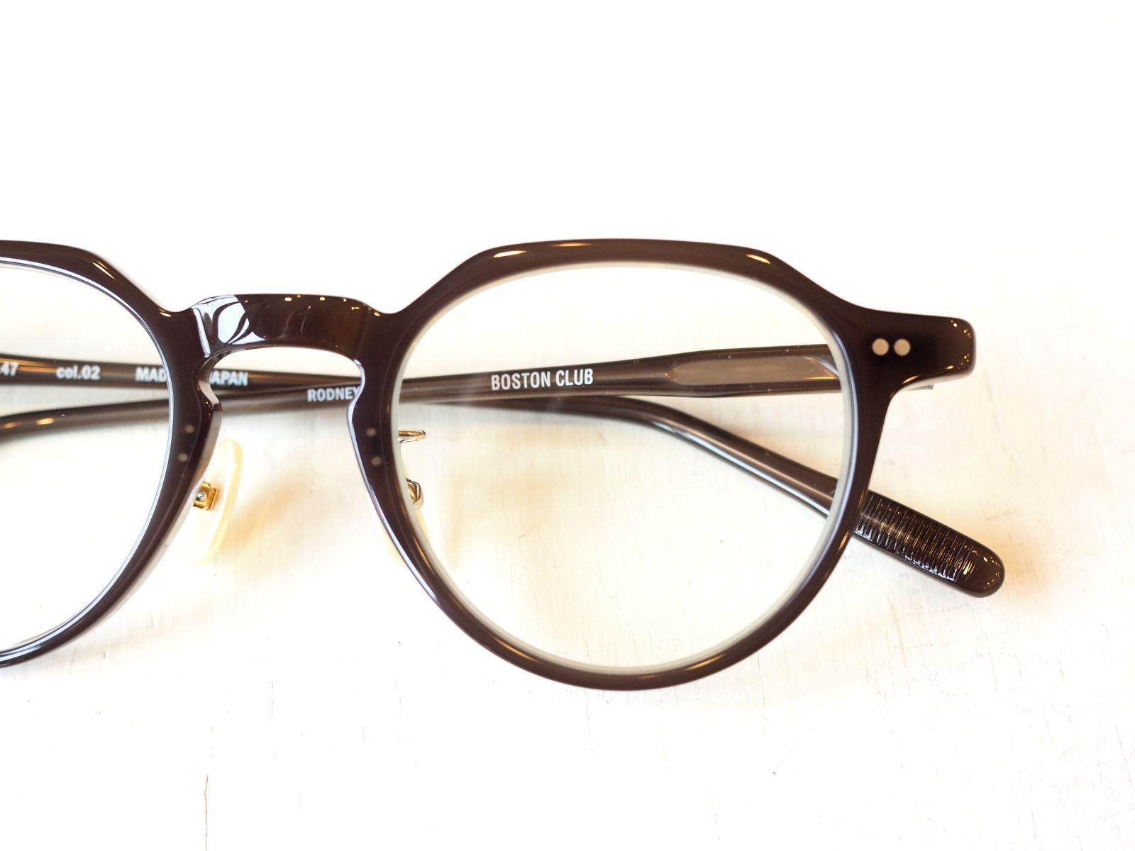 BOSTON CLUB ボストンクラブ メガネ RODNEY ロドニー ボストン