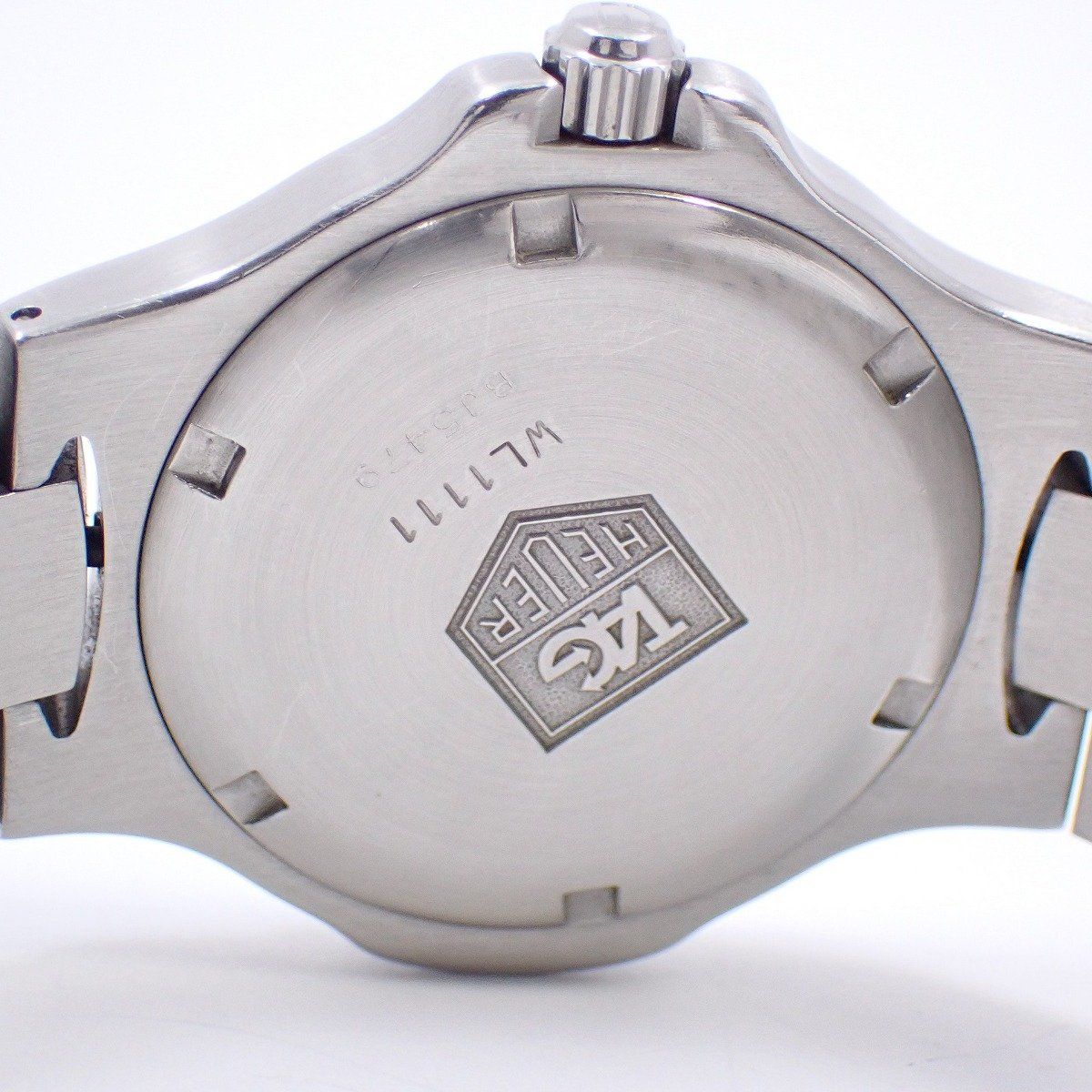 タグホイヤー キリウム クォーツ メンズ 腕時計 グレー文字盤 純正SS