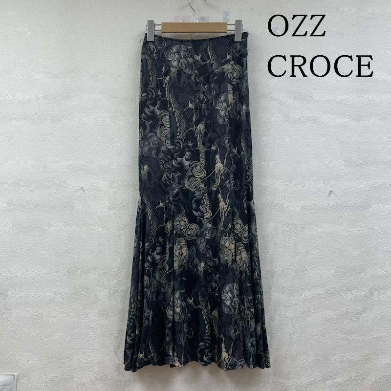 OZZ CROCE オッズオン スカート ロングスカート ロングスカート 総柄