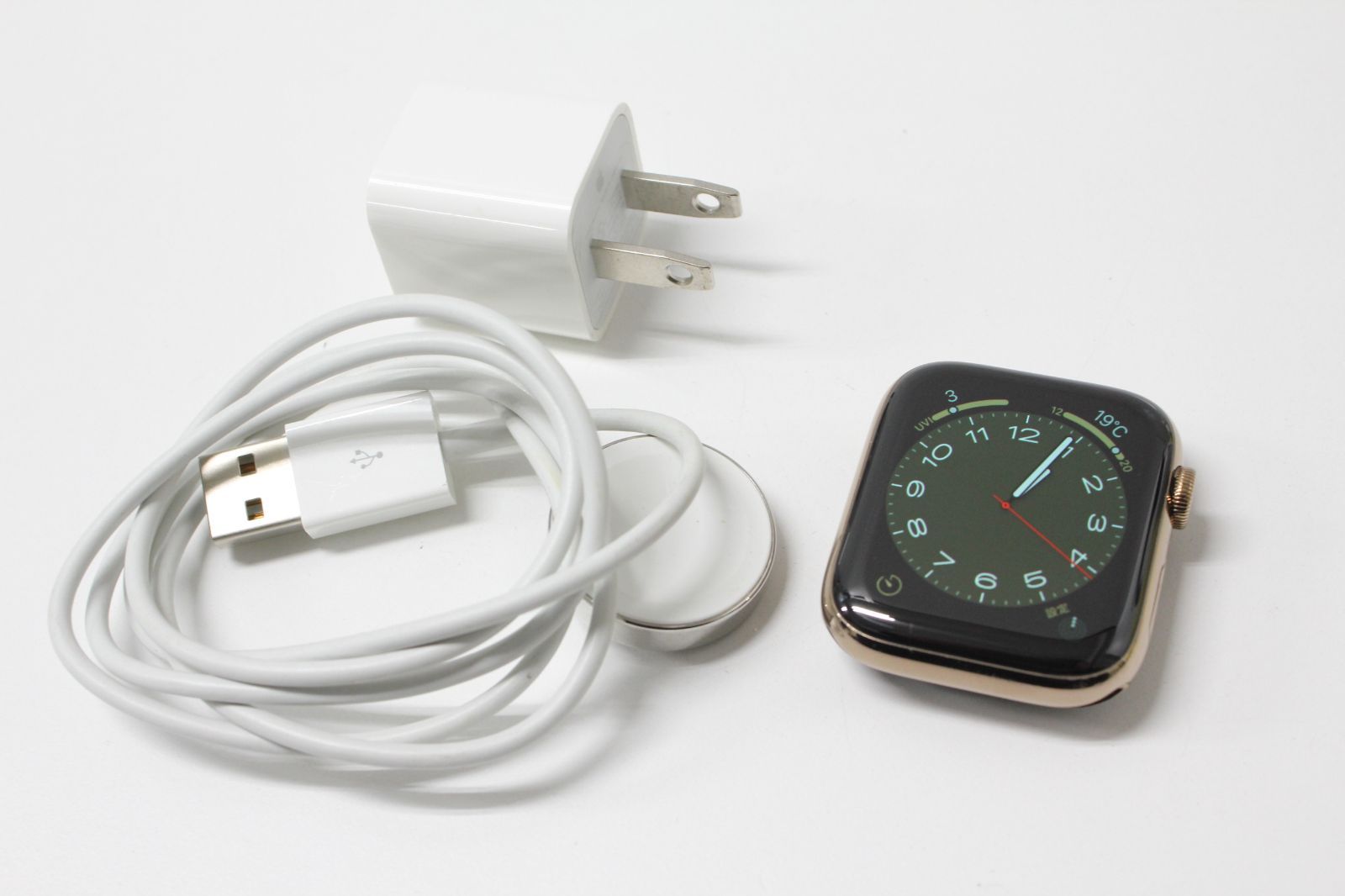 Apple Watch Series 5 GPS セルラー ステンレス 44mm A2157 MWWH2J A ⑤