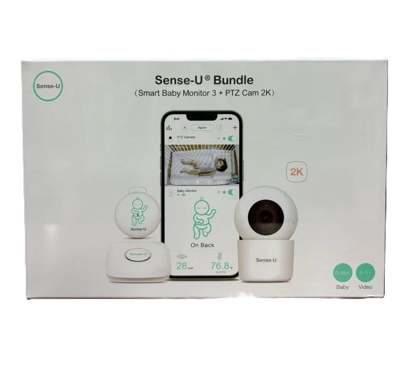 新品未開封)Sense-U スマートベビーモニターセット ベビーセンサー+ 