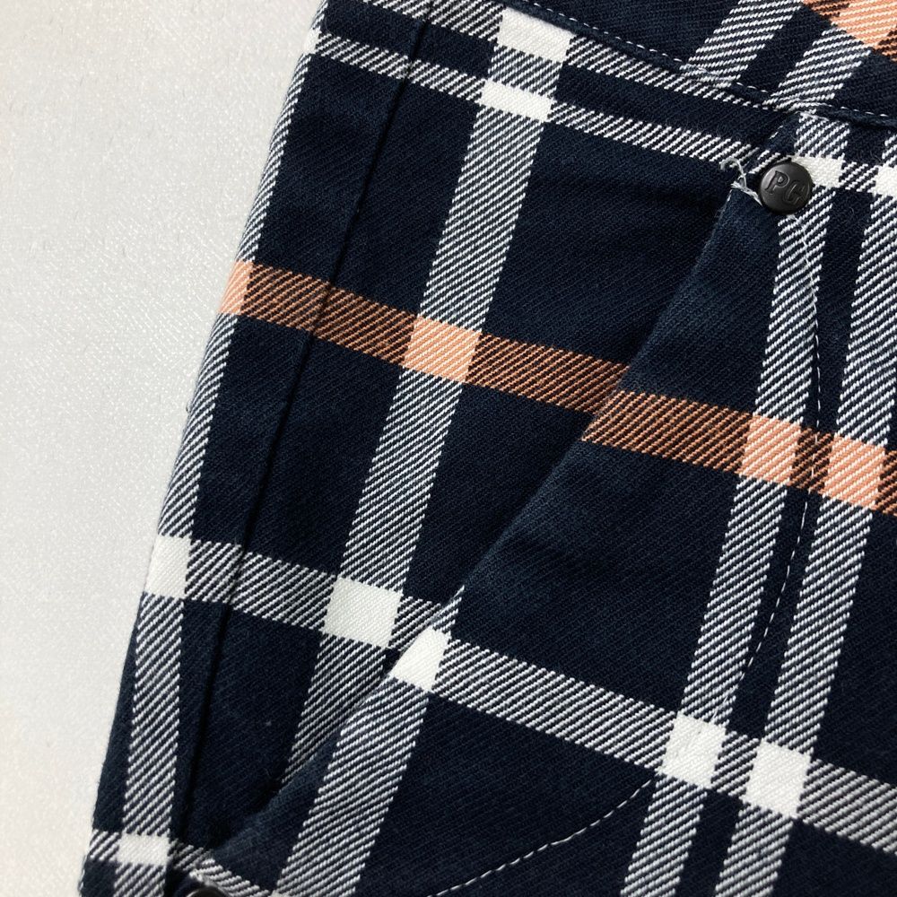 サイズ：0 PEARLY GATES パーリーゲイツ ストレッチパンツ チェック柄