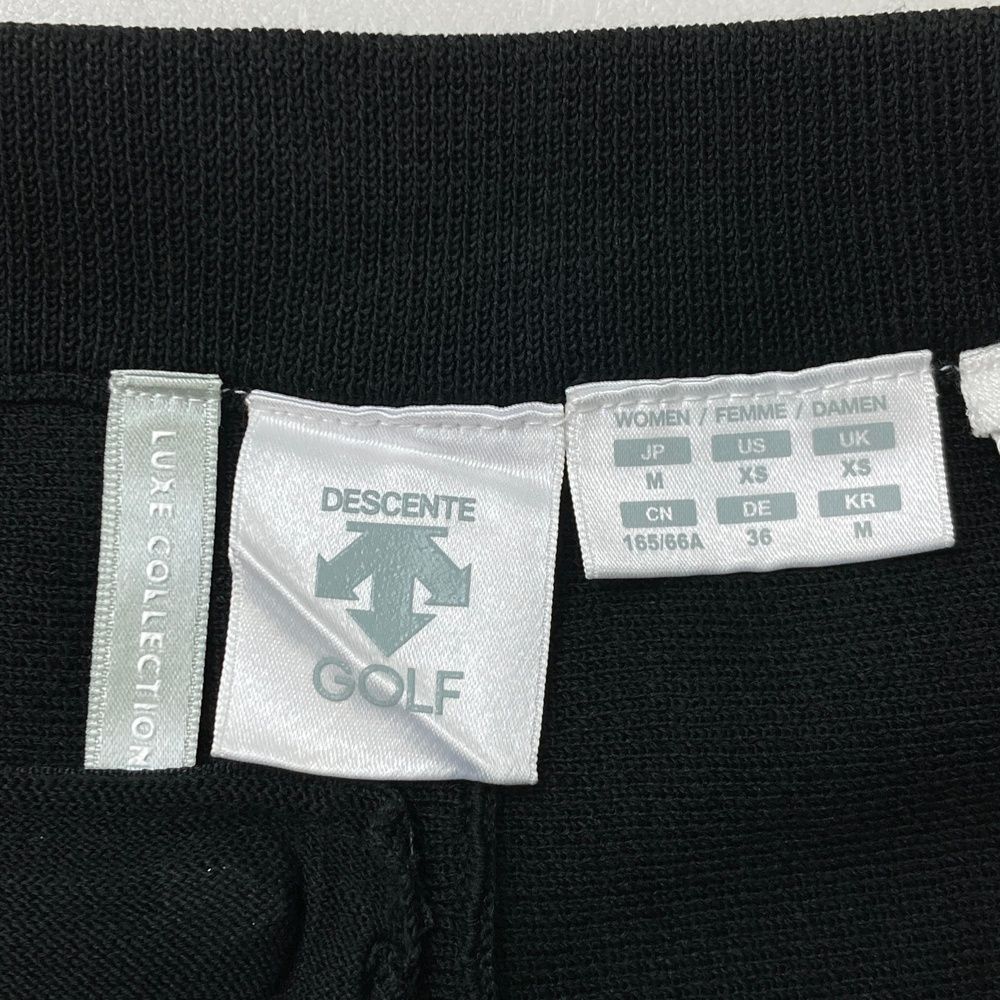 サイズ：M DESCENTE GOLF デサントゴルフ ストーン付き フレア ニット