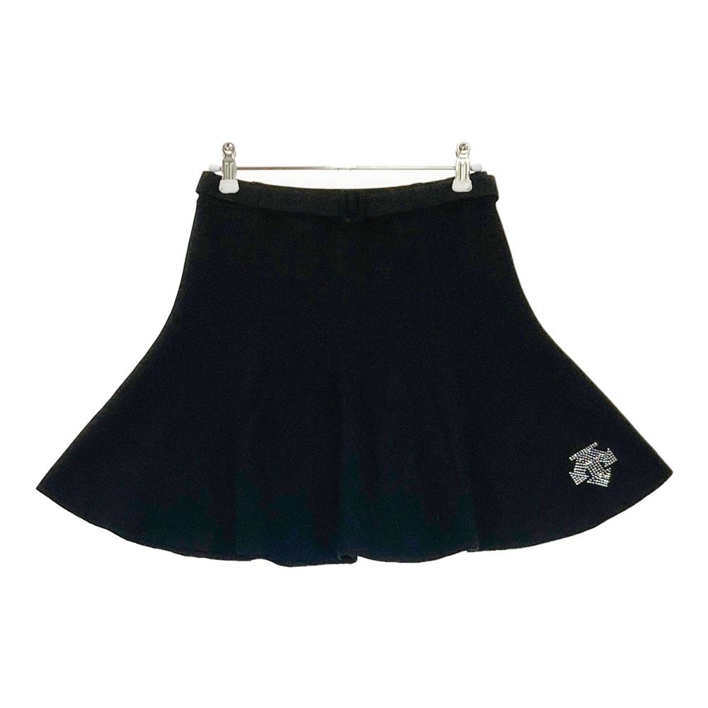 サイズ：M DESCENTE GOLF デサントゴルフ ストーン付き フレア ニット