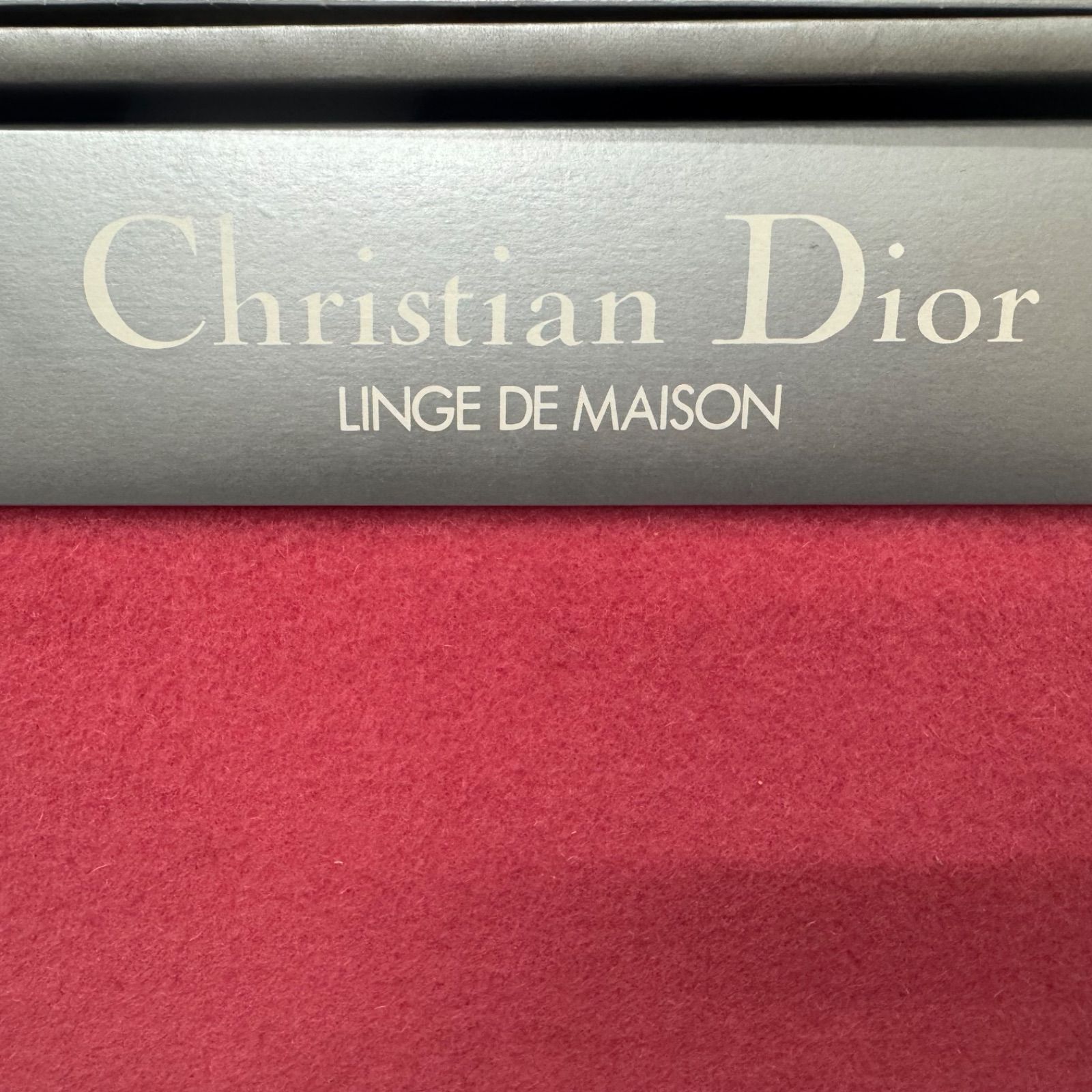 DA1602「新品未使用品」 Christian Dior ディオール ブランケット 寝具