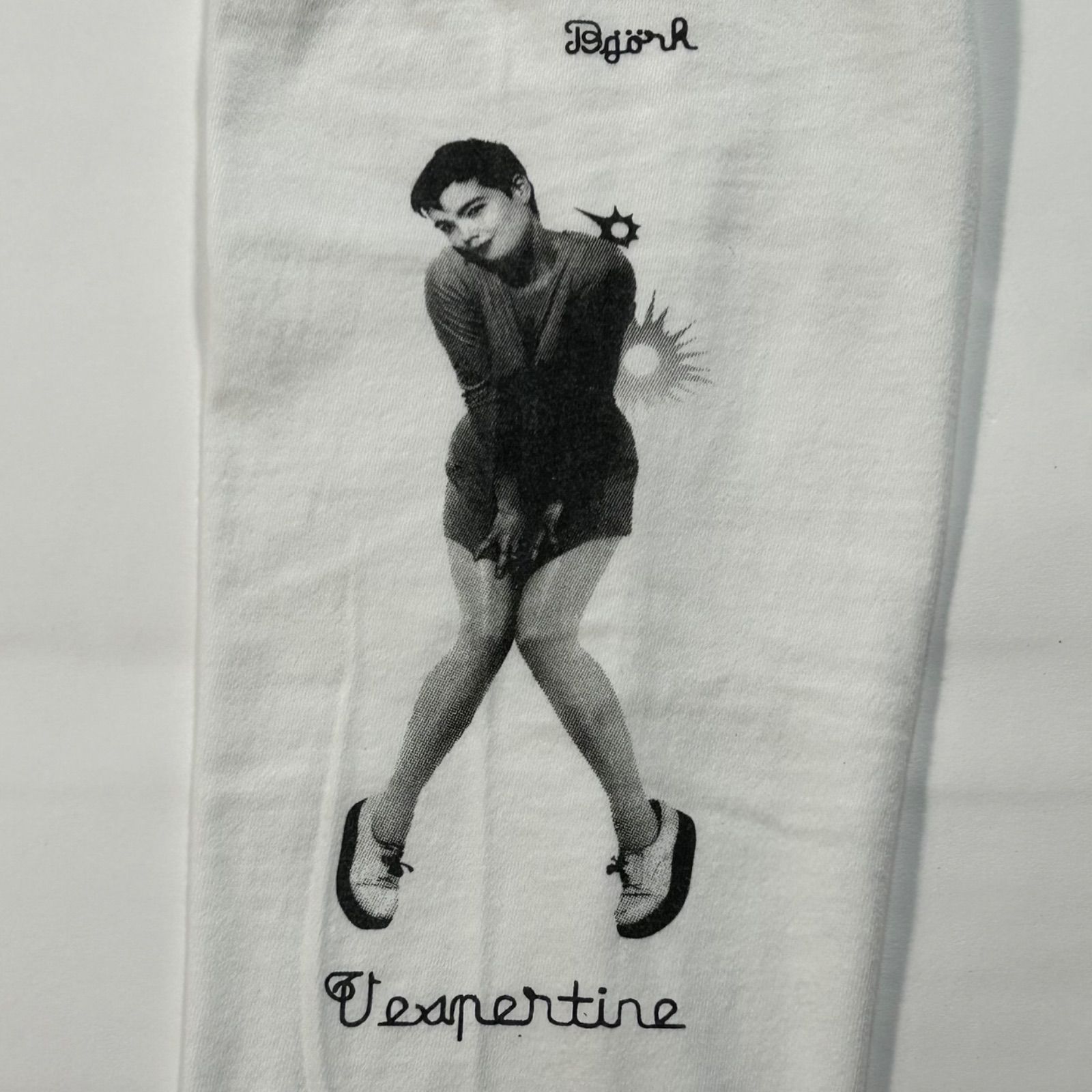 093 Bjork ビョーク ヴェスパタイン 2001 バンドT 長袖Tシャツ L