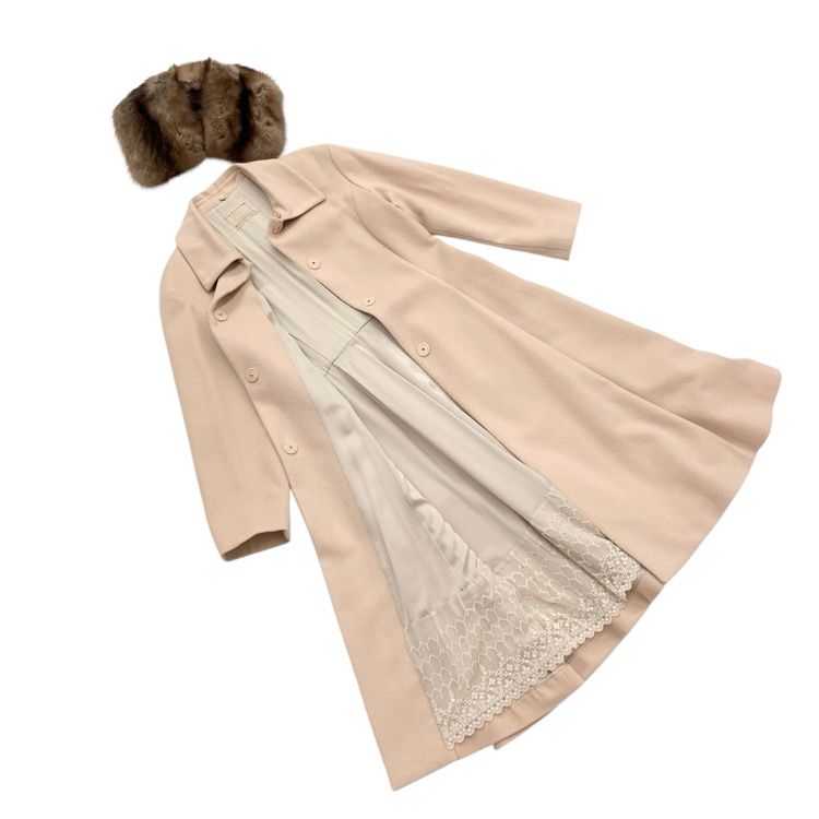 FOXEY フォクシー セーブルファー カシミヤ コート ジャッキー