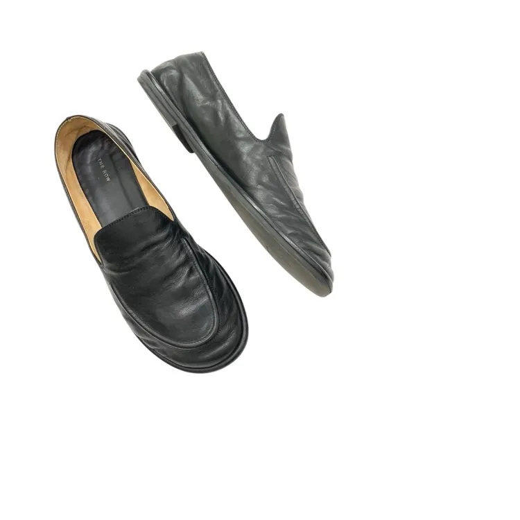 THE ROW CANAL LOAFERホワイトレザー ローファー定価17万円 ザロウ THE